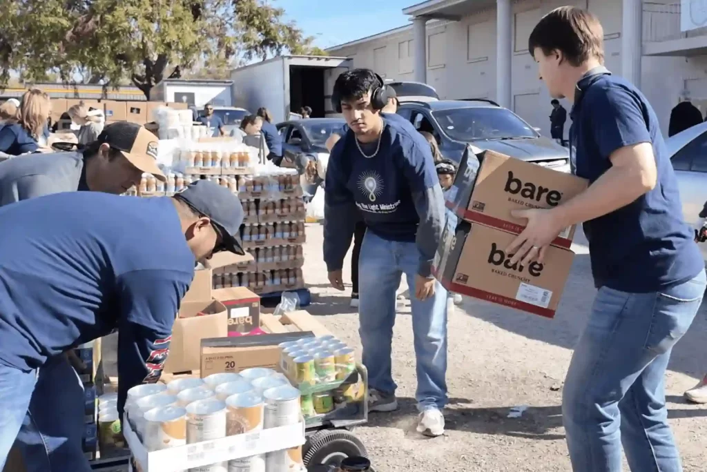 donating food to dallas shelters