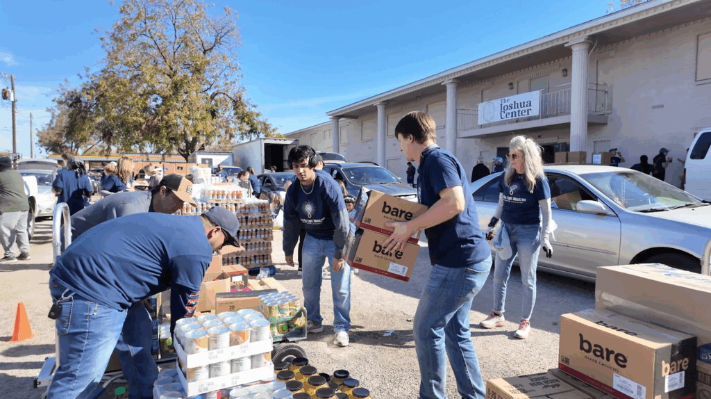 feeding the homeless in dallas